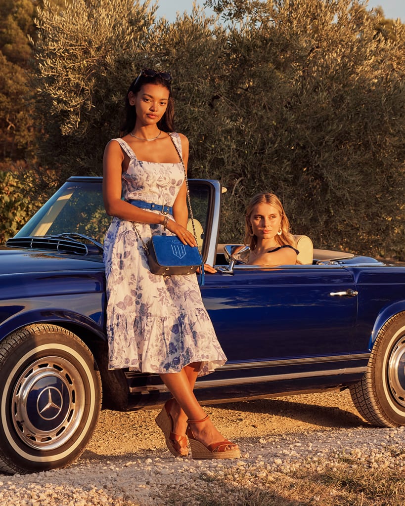 Fairfax & Favor Porto Blue lifestyle image